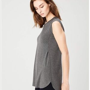 Daily Ritual muscle tank with side slits